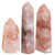 Polished Point - Red Hematoid Quartz Large