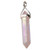 Point Pendant - Rose Quartz Aura (2)