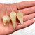 Faceted Pendulum - Light Citrine