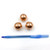 BACKORDER - Gemstone Spheres - Copper 30 mm