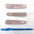 Round Slender Wands - Rose Quartz (India)