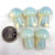 Carved Pocket Stone Mushrooms - Opalite (5)
