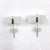 Stud Earrings - Rough Selenite Slice