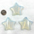 Carved Pocket Stone Stars - Opalite (40 mm)