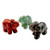 Carved Pocket Stone Elephants - Assorted Types