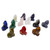 Carved Pocket Stone Wolves - Assorted Types