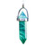 Point Pendant - Synthetic Malachite (2) Point Pendant - Synthetic Malachite (2)