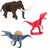 Puzzle, Prehistoric Assorted, 6 designs
