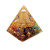 Pyramid - Orgone Generator - Chakra with Clear Quartz point