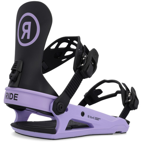 Ride CL-4 Snowboard Binding-Digital Violet