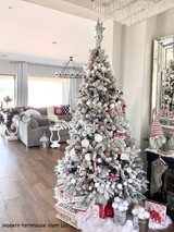 Article Featuring Modern Farmhouse Glam as a decorating expert, published on Redfin!