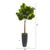 4.25 ft Fiddle Leaf Fig Artificial Tree In Gray Planter