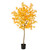 5 ft  Autumn Maple Yellow Leaves Artificial Fall Tree