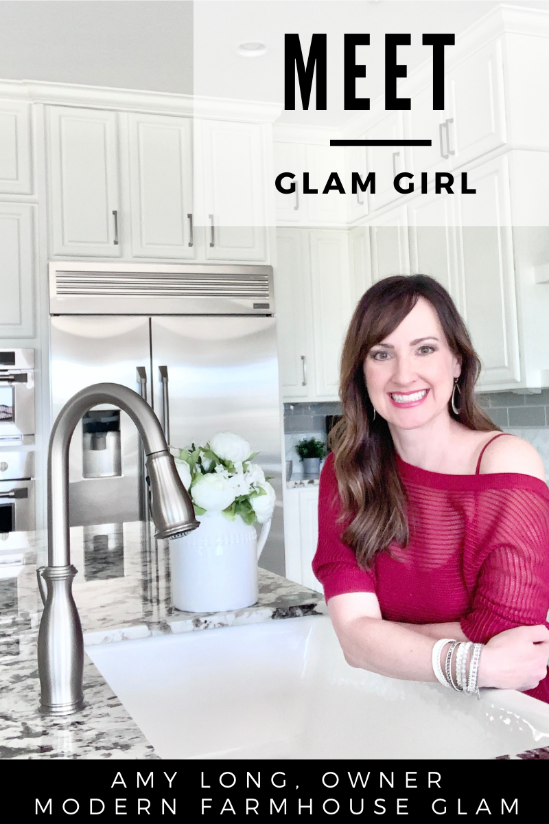 Amy Long Modern Farmhouse Glam Home Decor and DIY and Lifestyle Blogger and Social Media Influencer