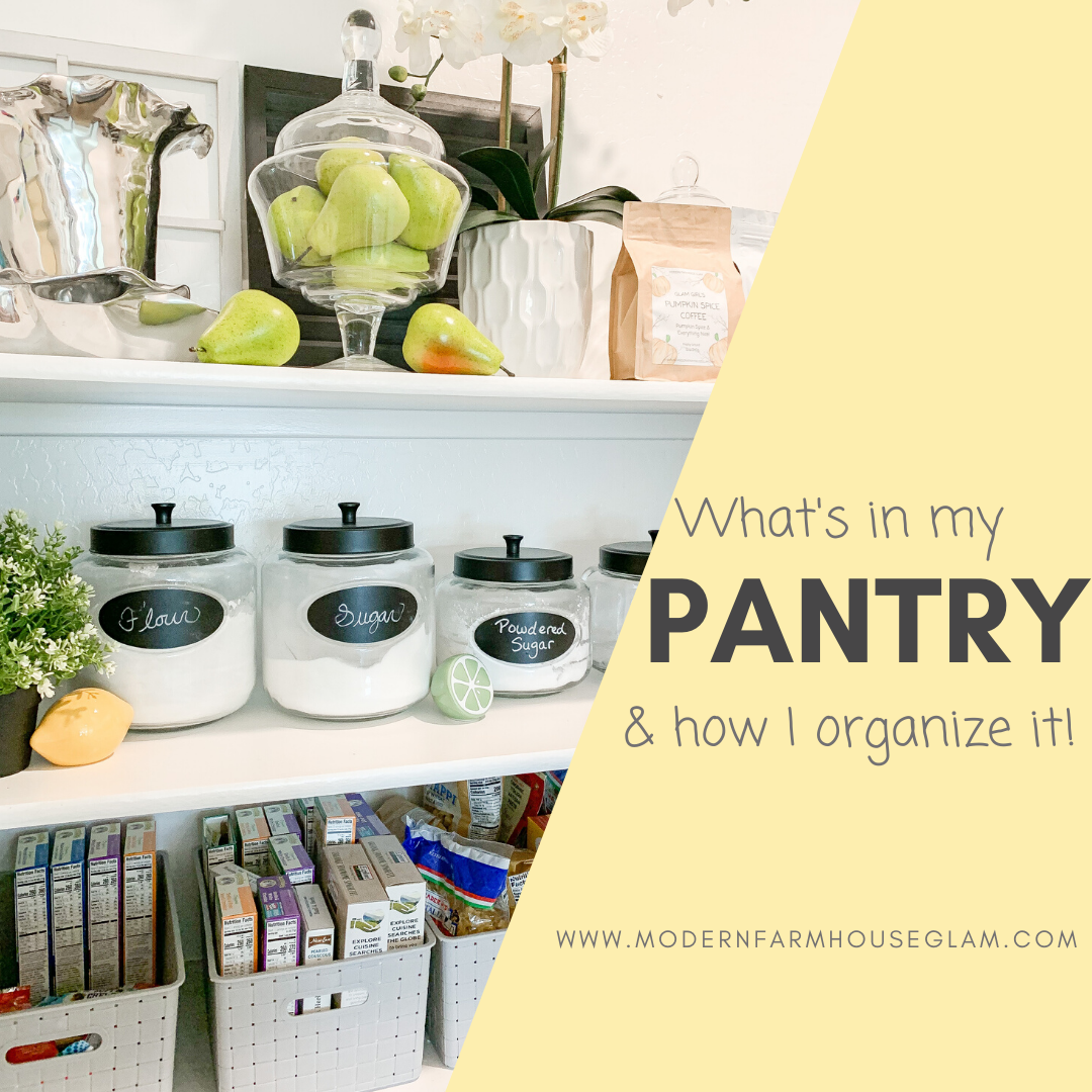 pantry organization
