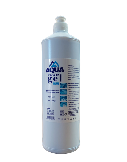 AQUA Transparent Ultrasound Gel - 500ml