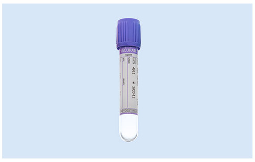 PLASTILAB Vacurate Tube 4ml 13 x 75mm, K2Edta Lavender Cap