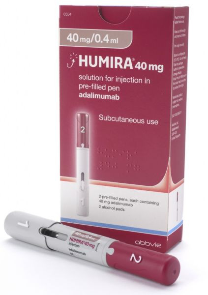 ABBVIE HUMIRA AC Adalimumab Solution Pre-Filled Pens 40mg 0.4ml (2 pens)