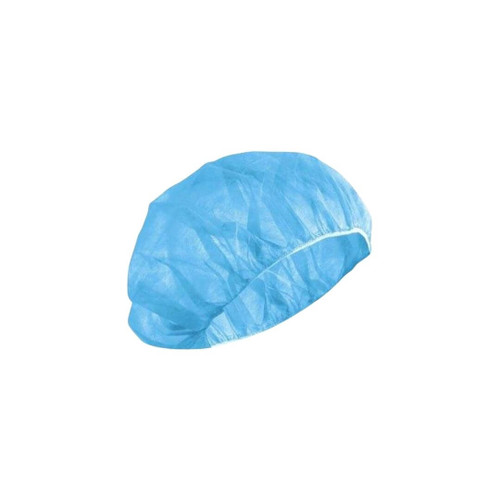 AGIL Disposable Bouffant Caps 21" Blue