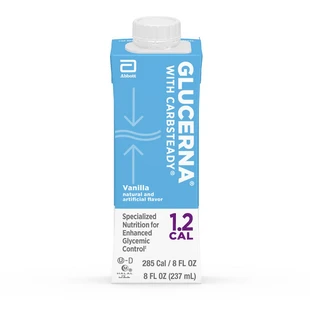 ABBOTT GLUCERNA With Carbsteady 1.0Cal Vanilla 8oz 237ml