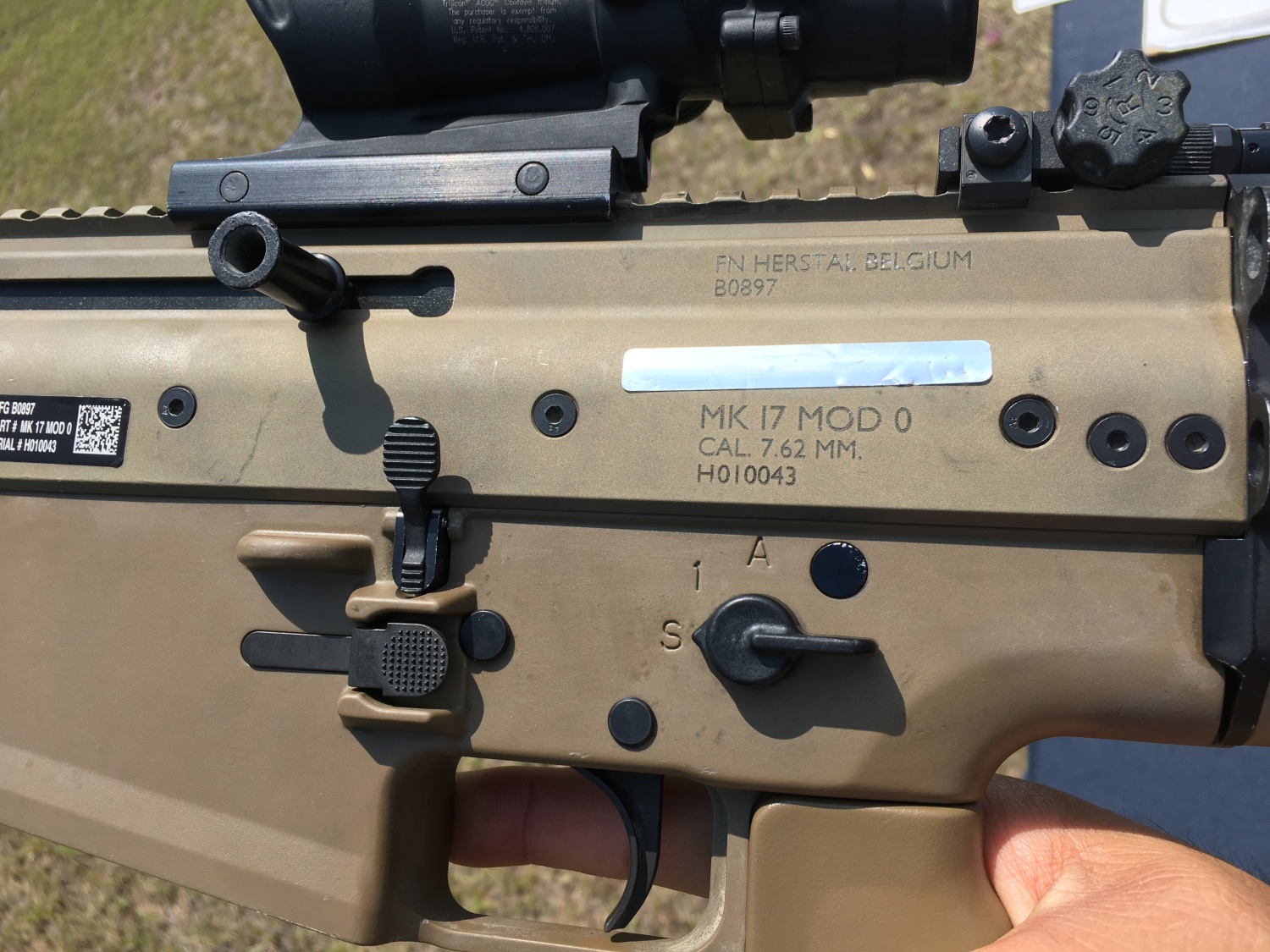 Mk17 Mod 0 Parts List