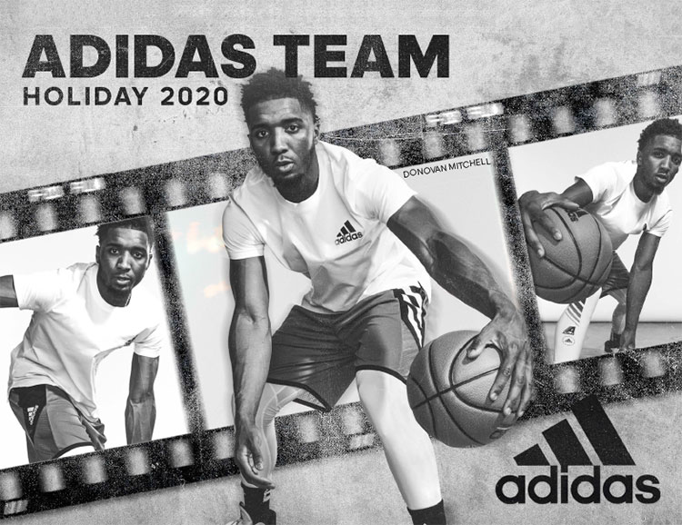 Adidas Digital catalog Team Holiday Basketball Winter Donovan Mitchell Harden Shoes