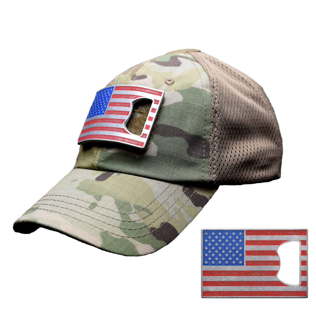 FAFO PVC Patch and American Made Hat Combo, Multicam