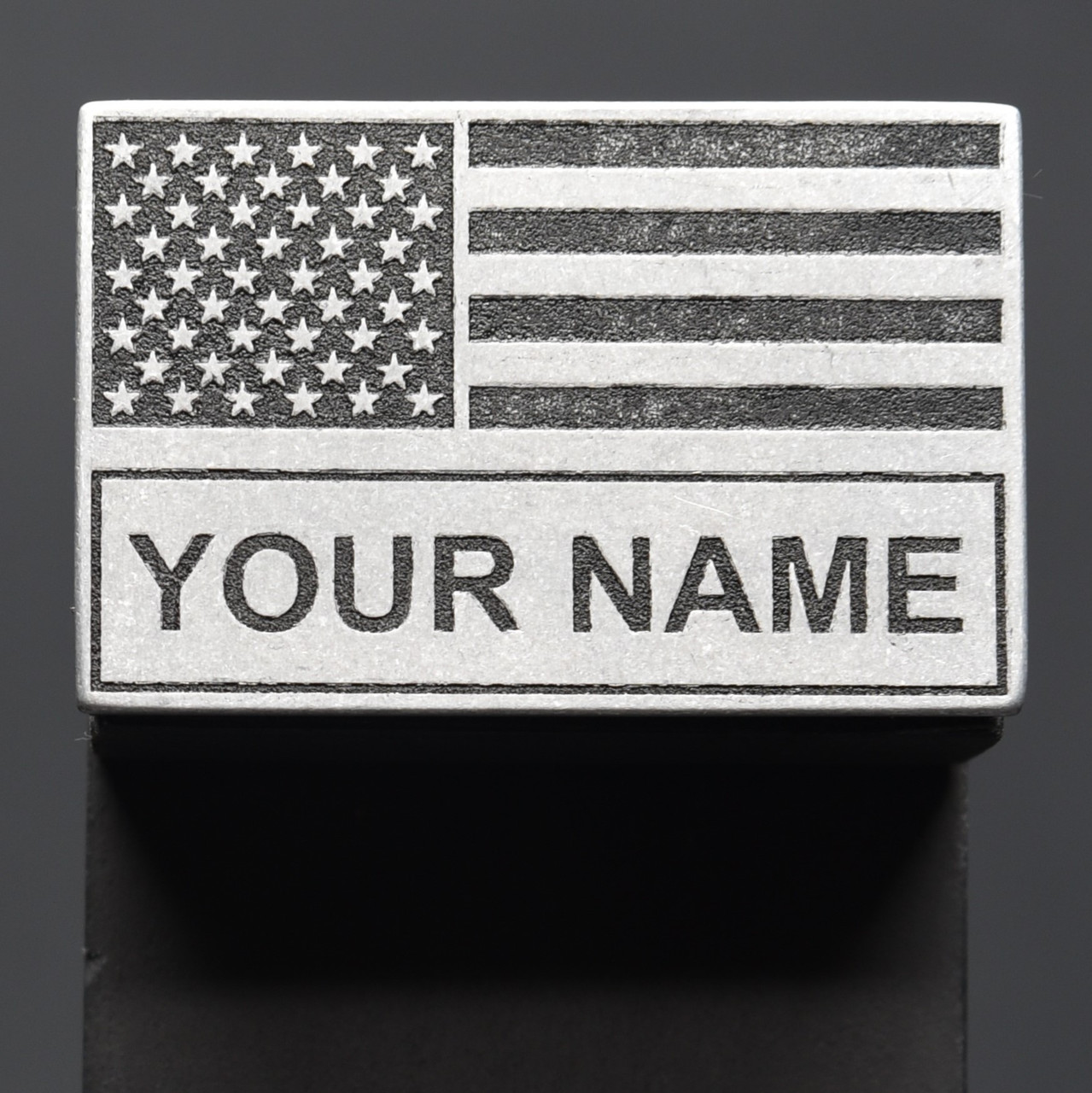 american flag custom logo patch for