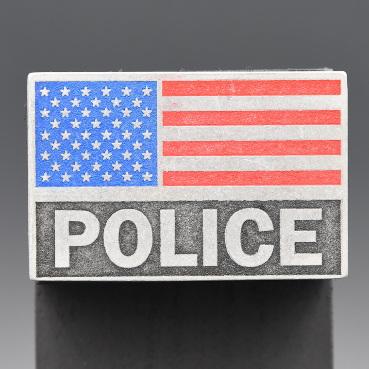 Police American Flag