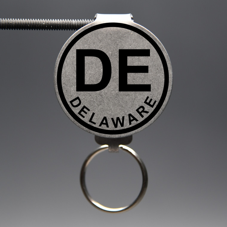 Delaware- DE Keychain