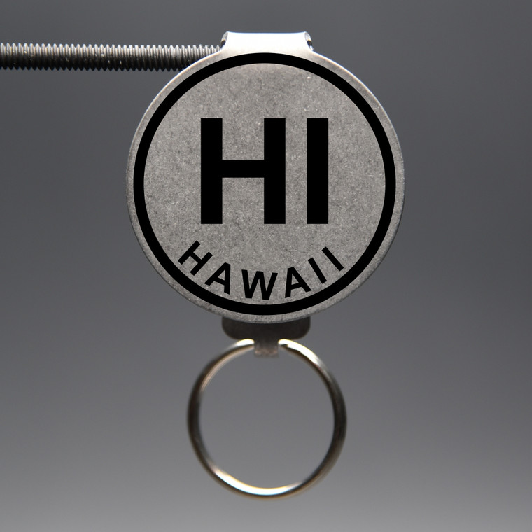 Hawaii- HI Keychain