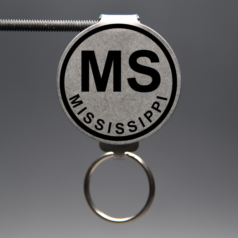 Mississippi- MS Keychain