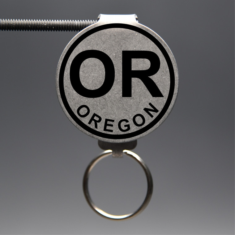 Oregon- OR  Keychain