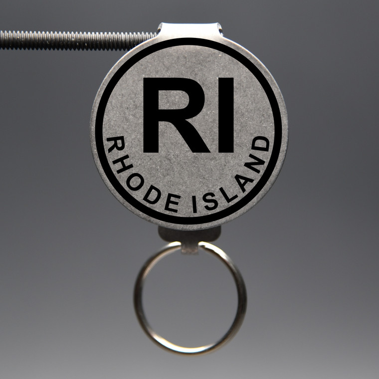 Rhode Island- RI  Keychain