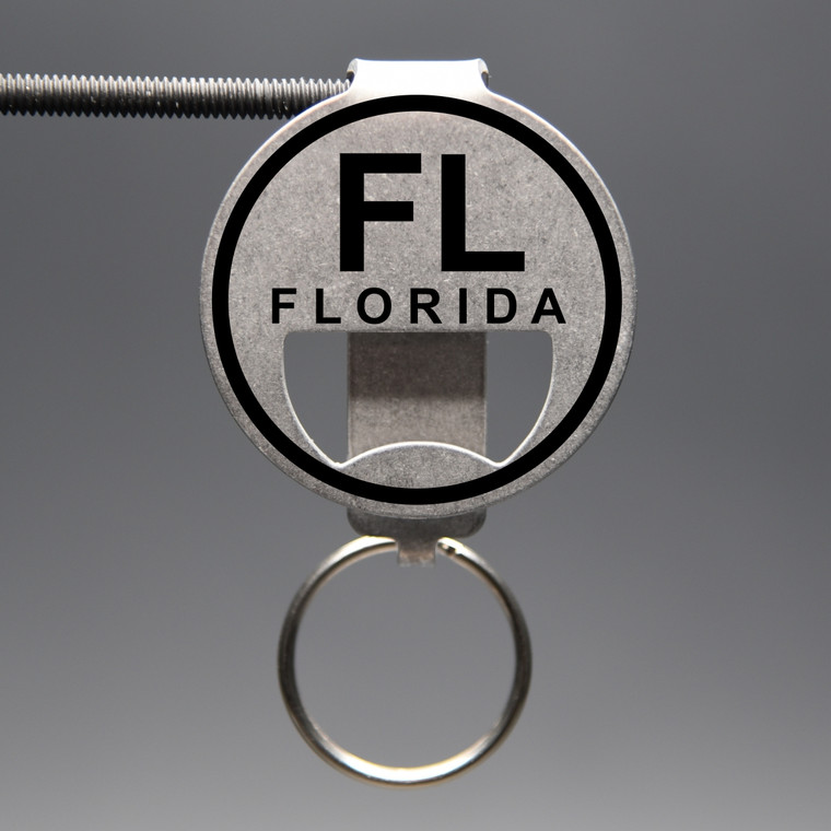 Florida- FL Bottle Opener Keychain