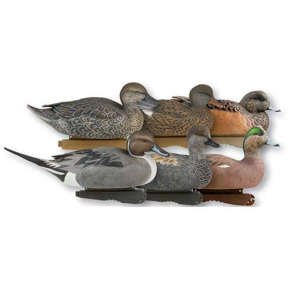 Avery Greenhead Gear Pro-Grade Green-Winged Teal Duck Decoys – 6-Pack (73123)