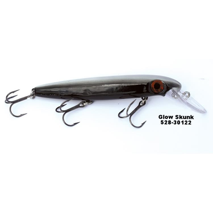 depth raider fishing lures Bucher 8" Jointed Crankbait Natural Perch and rocky structure Shallow Joe Bucher Outdoors Depth Raider