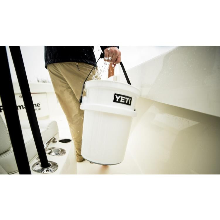 Yeti Loadout Bucket - White - Presleys Outdoors