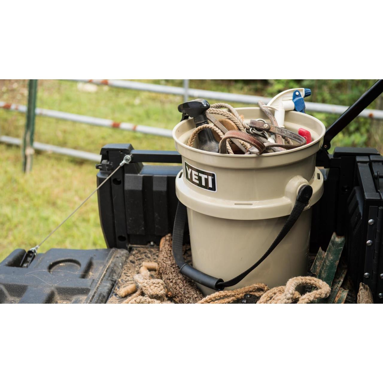 Yeti Loadout Bucket Tan - Presleys Outdoors