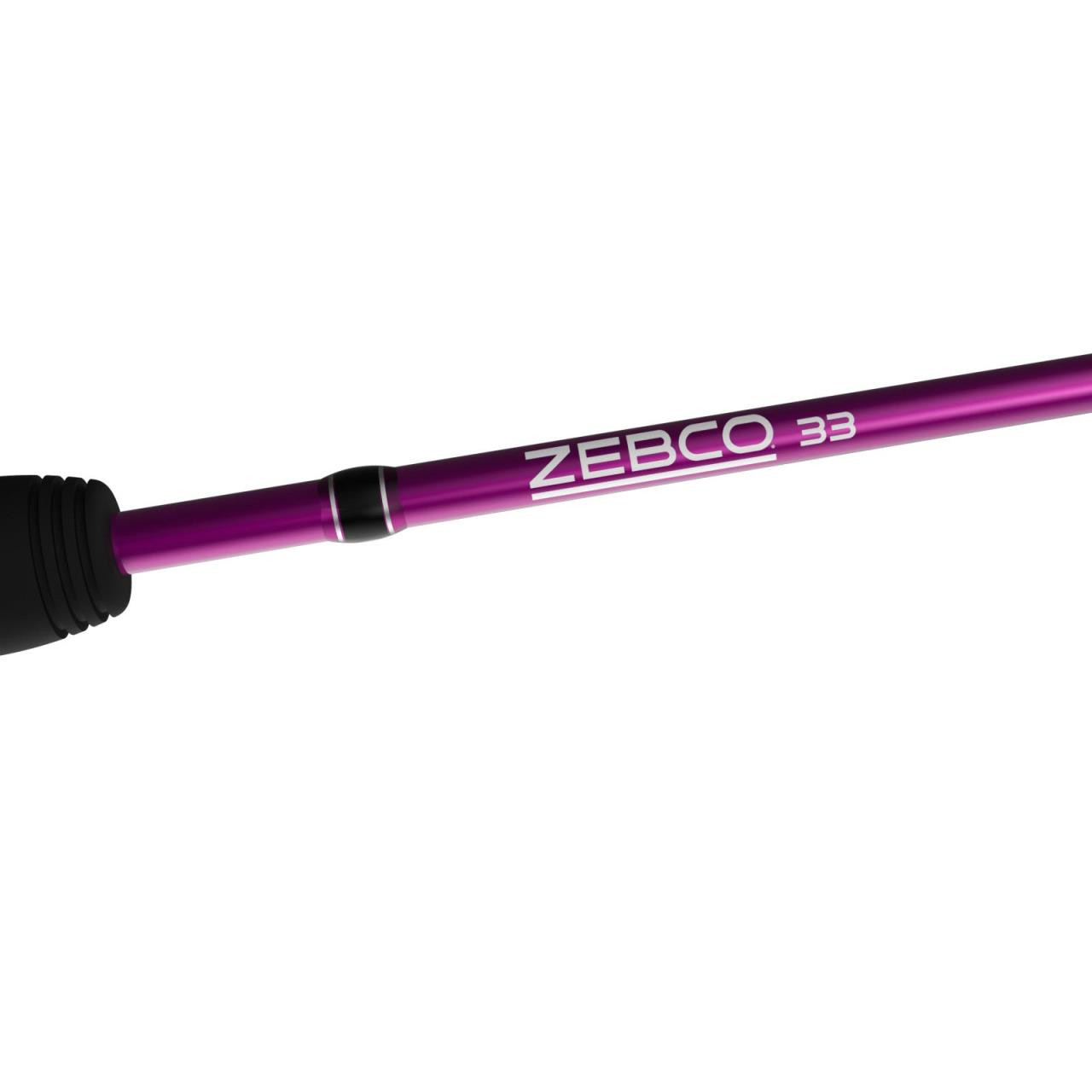 Zebco 33 Spincast Combo - Pink - Presleys Outdoors