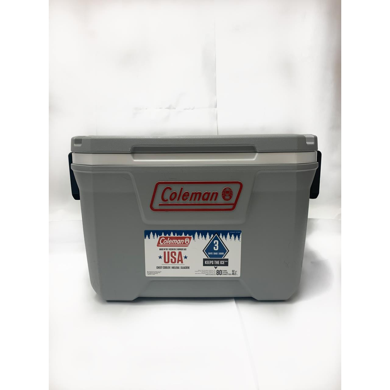 Coleman 52-Quart Hard Cooler - Grey - Presleys Outdoors