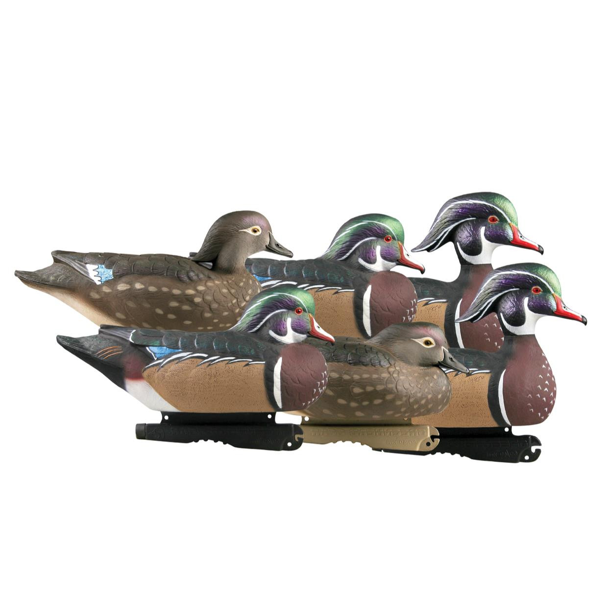 Avery GHG Pro Grade Wood Duck Floater Decoys - 6pk - 73135