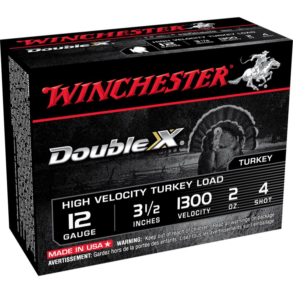 Winchester Double X Turkey Shotshells 12 Gauge 3 1/2 in 2oz - 10