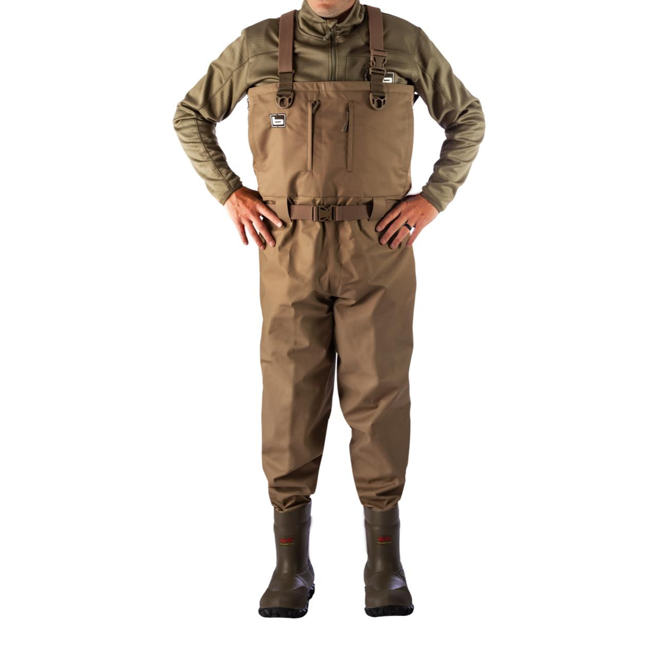 Banded Phantom-X Insulated Breathable Chest Wader-Marsh Brown