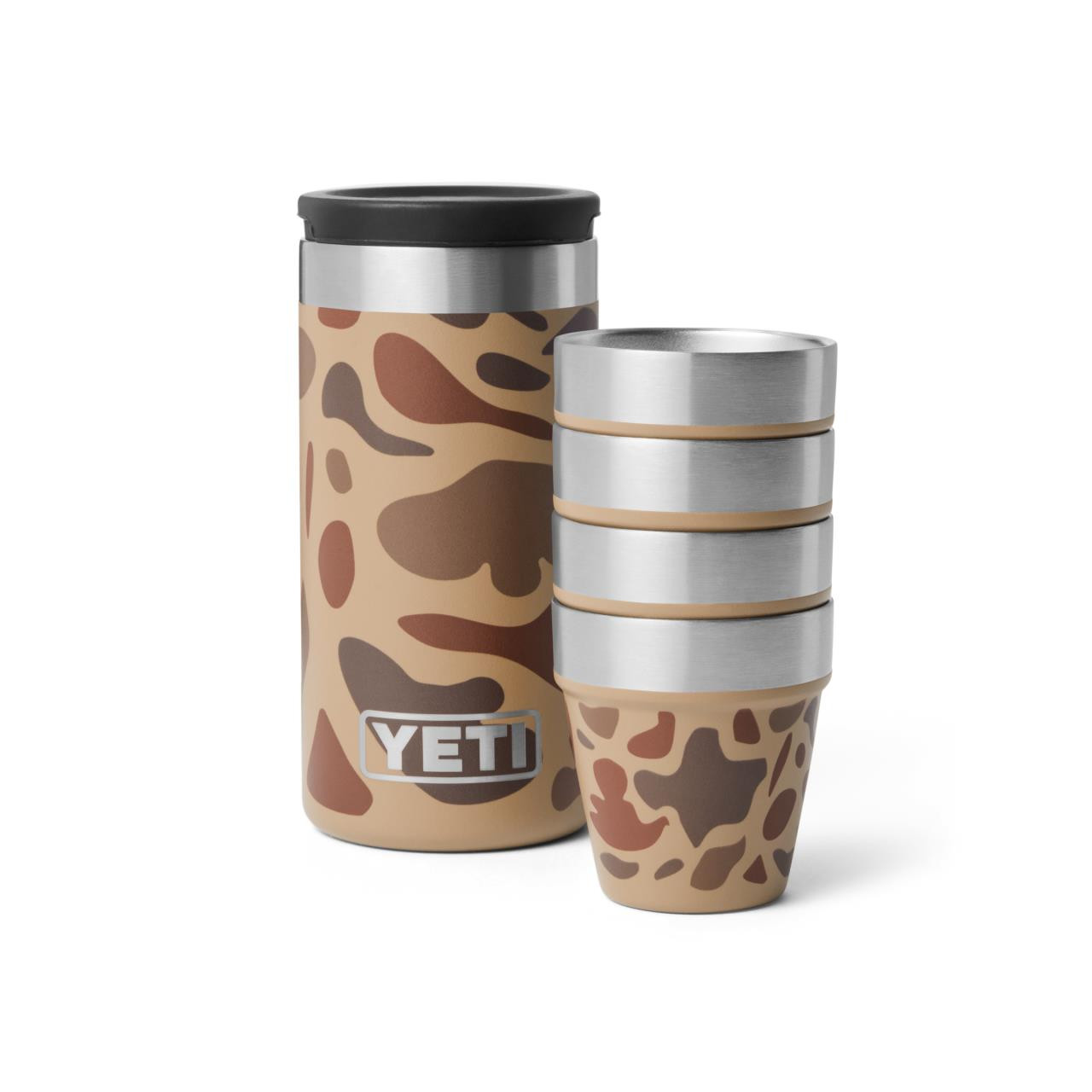 Yeti Shot Glasses with Carrying Case - Wetlands Camo - Presleys