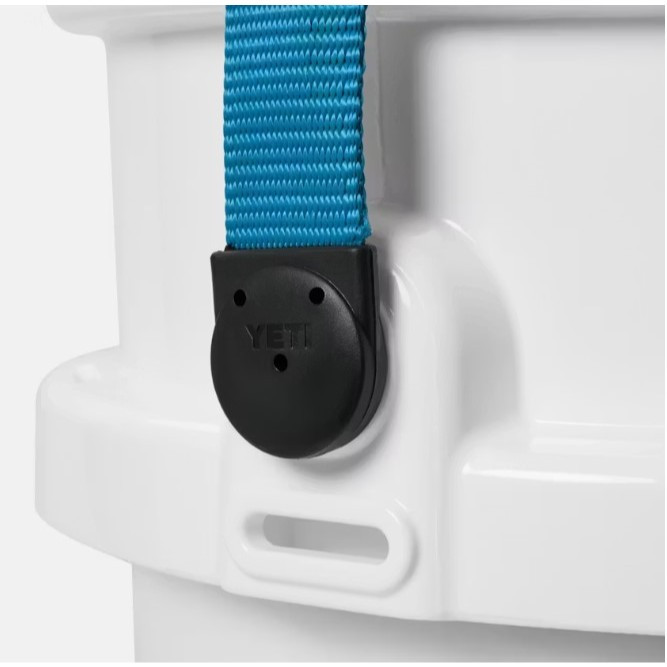 Yeti LoadOut 5-Gallon Bucket - White/Blue - Presleys Outdoors