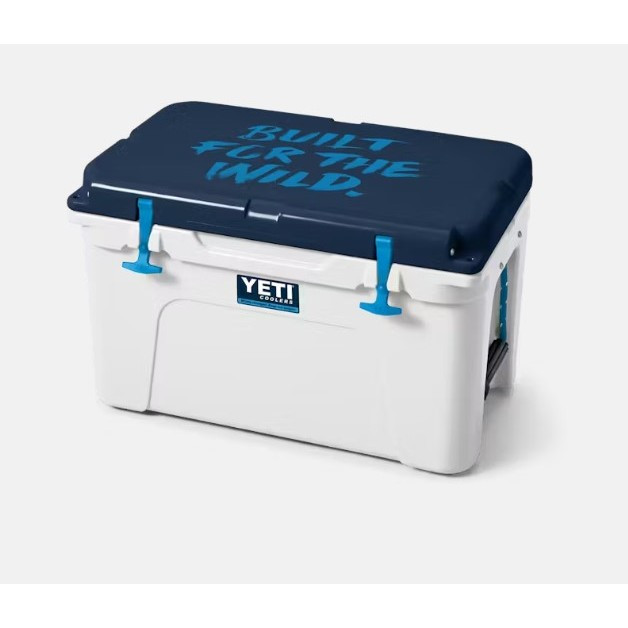 Yeti Tundra 45 Hard Cooler - White/Blue - Presleys Outdoors