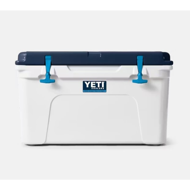 Yeti Tundra 45 Hard Cooler - White/Blue - Presleys Outdoors