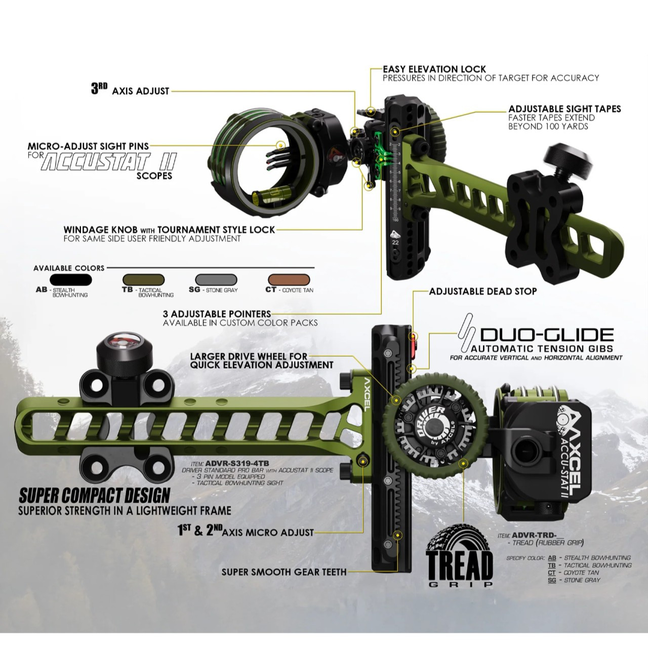Tru Ball Driver - AVX Triple Threat Pin - Bridge-Lock™ - Presleys