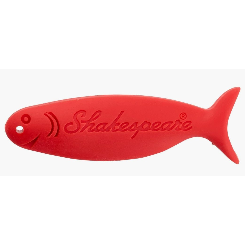 childrens spiderman fishing pole Shakespeare Marvel Children's Hide-A-Hook Kit, Red, 2'6